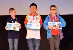 Giải cờ vua U8-U12 VĐTG 2018: Bước đột phá “thần tốc” của những kỳ thủ trẻ