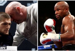 Dana White đã nói chuyện với đội của Floyd Mayweather về trận đấu với Khabib