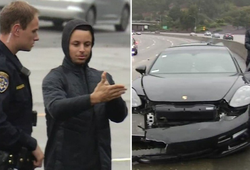 Video Stephen Curry gặp tai nạn giao thông xuất hiện: Quá may mắn cho siêu sao Golden State Warriors