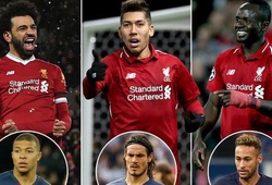 Buffon so sánh bộ ba Salah-Firmino-Mane của Liverpool với dàn tấn công 400 triệu bảng của PSG như thế nào?