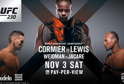 TRỰC TIẾP UFC 230: Daniel Cormier vs. Derrick Lewis