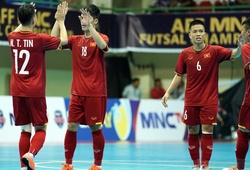 Ghi 17 bàn thắng sau 2 trận, tuyển futsal Việt Nam sớm giành vé vào bán kết