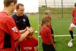Góc hồi ức: Nhớ lại thời Ronaldo “trẻ trâu” xoa đầu và chỉ dạy thằng nhóc Jesse Lingard