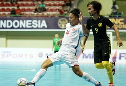 Futsal Việt Nam lại "ngậm" trái đắng trước Malaysia ở bán kết
