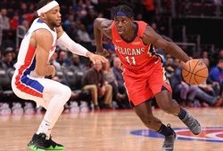 Những pha bóng của siêu hậu vệ Jrue Holiday khiến hàng thủ Detroit Pistons vỡ vụn