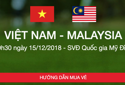 VFF cảnh báo Website giả mạo bán vé trận chung kết lượt về Việt Nam-Malaysia