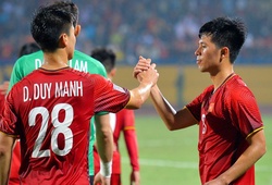 Chung kết AFF Cup 2018: Đình Trọng, Duy Mạnh và những pha phòng ngự cực chất trước ĐT Malaysia