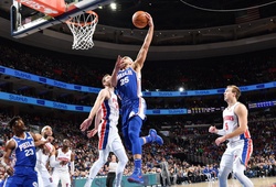 Video kết quả NBA 2018/19 ngày 11/12: Philadelphia 76ers - Detroit Pistons