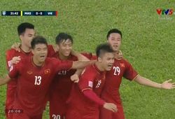 Chung kết AFF Cup 2018: Cận cảnh pha lập công của Huy Hùng vào lưới ĐT Malaysia