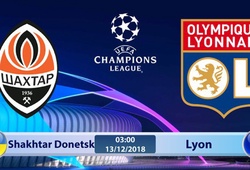 Nhận định tỷ lệ cược kèo bóng đá tài xỉu trận Shakhtar Donetsk vs Lyon