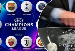 Những điều cần biết về lễ bốc thăm vòng 1/8 Cúp C1/Champions League mùa giải 2018/19