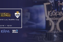 KeSPA công bố đội hình các đội tham gia round 1 của KeSPA Cup 2018