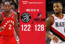 Kawhi Leonard đấu súng mãn nhãn với Damian Lillard