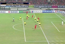 CĐV Malaysia cho rằng bàn thắng của Anh Đức không hợp lệ vì Quang Hải việt vị
