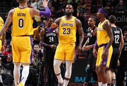 Video kết quả NBA 2018/19 ngày 19/12: Los Angeles Lakers - Brooklyn Nets