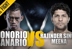 Đối đầu nảy lửa ONE Championship: Honorio Banario - Rajinder Singh Meena