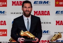 Lionel Messi giành Chiếc giày vàng châu Âu lần thứ 5