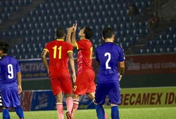 BTV Cup 2019: Cú nã đại bác của trung vệ Sài Gòn FC vào lưới Becamex Bình Dương
