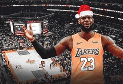 Những pha ghi điểm ảo diệu của LeBron James và các ngôi sao NBA trong ngày Giáng sinh