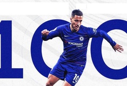 Hazard cán mốc 100 bàn với Chelsea và 2 kỷ lục cần phá vỡ ở mùa này