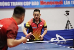 Tiến Đạt tiếp tục giữ cúp Giải Bóng bàn các CLB Hà Nội mở rộng tranh Cúp Báo Hànộimới 2018