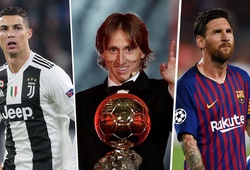 Ronaldo và Messi thua Modric bao nhiêu điểm trong cuộc bầu chọn Quả bóng vàng 2018?