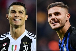 Cristiano Ronaldo sẽ chứng tỏ bậc thầy ghi bàn khi lần đầu gặp Icardi ở derby Italia?