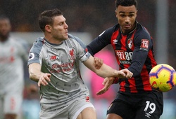 HLV Klopp giải thích lý do xếp Milner đá hậu vệ phải ở trận gặp Bournemouth