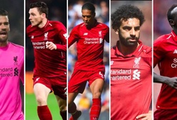 Liverpool thống trị Top 100 cầu thủ hay nhất năm 2018