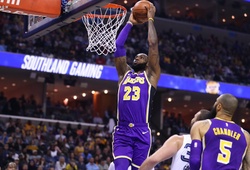 Video kết quả NBA 2018/19 ngày 09/12: Memphis Grizzlies - Los Angeles Lakers