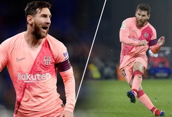 Lập cú đúp vào lưới Espanyol, Messi chấp tất cả các CLB châu Âu về khoản sút phạt