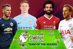 Đội hình tiêu biểu Ngoại hạng 2017/18: Man City, Liverpool độc diễn và cú sốc "Vua phá lưới"