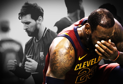 Vượt mặt Messi, LeBron vẫn chỉ đứng nhì trên bảng xếp hạng danh tiếng