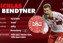 Thông tin cầu thủ Nicklas Bendtner của ĐT Đan Mạch dự World Cup 2018