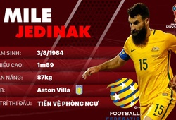 Thông tin cầu thủ Mile Jedinak của ĐT Australia dự World Cup 2018