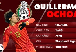 Thông tin cầu thủ Guillermo Ochoa của ĐT Mexico dự World Cup 2018