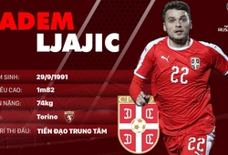 Thông tin cầu thủ Adem Ljajic của ĐT Serbia dự World Cup 2018
