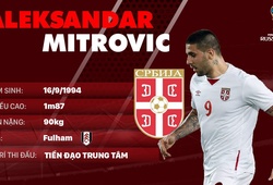 Thông tin cầu thủ Aleksandar Mitrovic của ĐT Serbia dự World Cup 2018