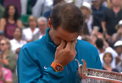 Giọt nước mắt của Rafael Nadal trong lần thứ 11 vô địch Roland Garros