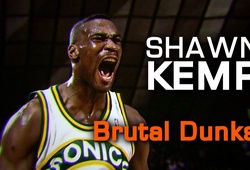 Huyền thoại NBA: 10 pha "úp sọt" ấn tượng nhất của Shawn Kemp