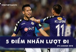 5 điểm nhấn lượt đi V.League 2018: Hà Nội FC bỗng dưng được yêu?