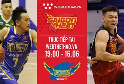 Trực tiếp bóng rổ VBA: Saigon Heat vs Hochiminh City Wings