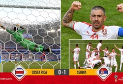 Serbia đánh bại Costa Rica nhờ... trái bóng Telstar 18