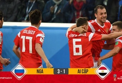 ĐT Nga đi vào lịch sử vòng bảng World Cup sau chiến thắng trước Ai Cập
