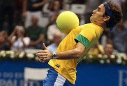Roger Federer, Rafael Nadal và Djokovic "đốn tim" fans bằng kỹ thuật tâng bóng đỉnh cao