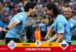 Song tấu Cavani - Suarez sẽ giúp Uruguay gieo rắc nỗi sợ hãi cho chủ nhà Nga?