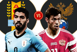 Link xem trực tiếp trận Uruguay - Nga ở World Cup 2018