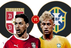 Link xem trực tiếp trận Serbia - Brazil ở World Cup 2018