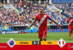 Peru đánh bại Australia, ngẩng cao đầu rời World Cup