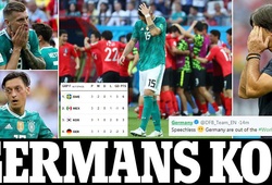 Đức nhận điềm gở trước trận để rồi thua ê chề Hàn Quốc và bị loại ở World Cup?